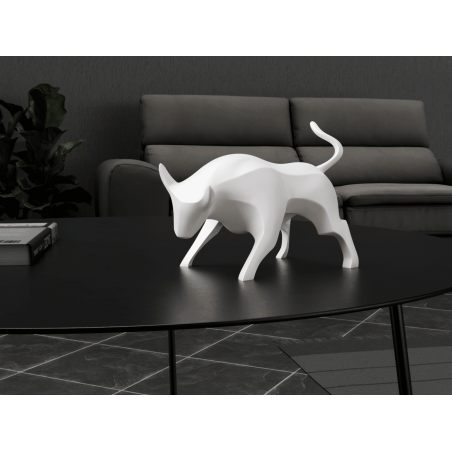 Modern Bull Sculpture