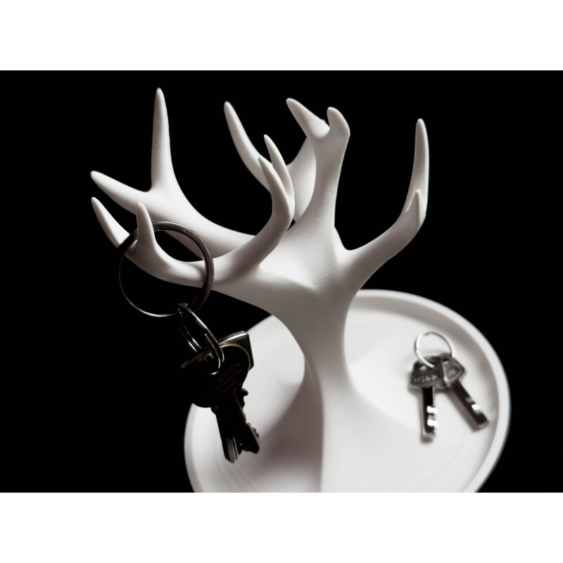 Tree Organizer for Keys and Jewelry with Tray