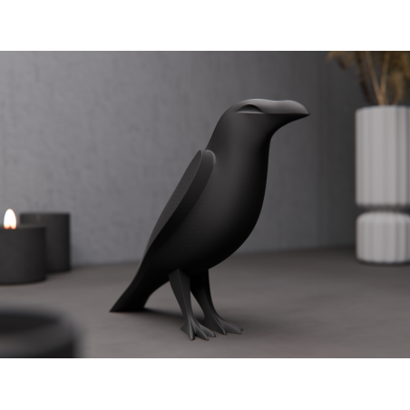 Crow Sculpture