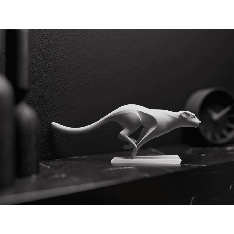 Cheetah Sculpture