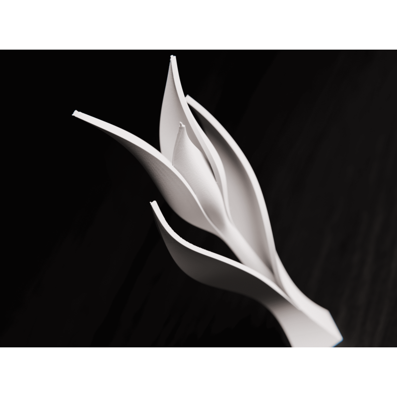 Florwyn – Escultura floral abstracta