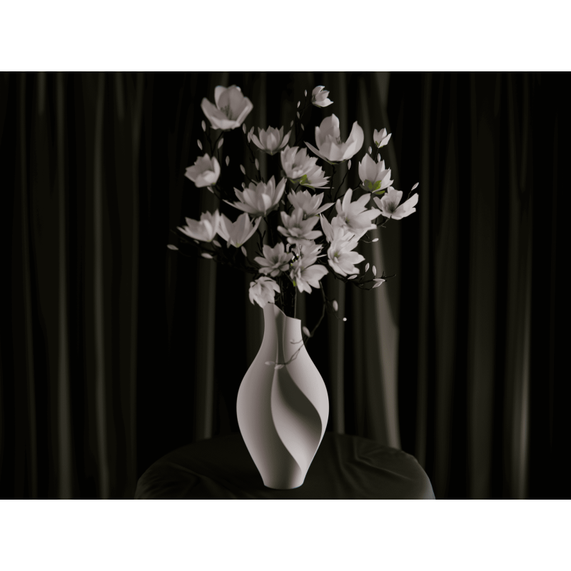 Vase Spirale Moderne