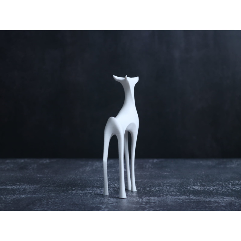 Modern Doe Sculpture